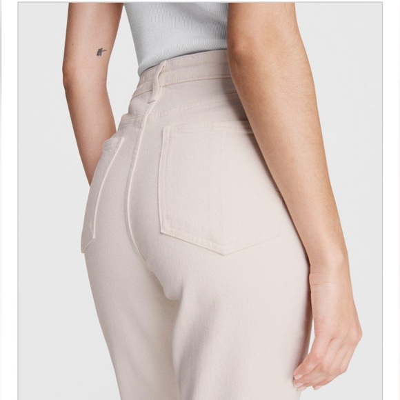 RAG & BONE Nina High rise Ankle Cigarette Leg Jeans Ecru - Picture 10 of 16